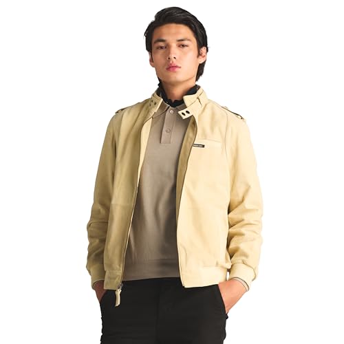 ジャケット・アウター ounce soft suede jacket Members Only Men's Soft Suede Iconic Jacket |Slim Fit| Timeless