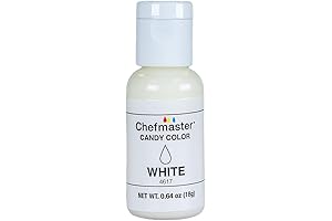 Oil-Based White Candy Color For Rich, True-Tone Shades