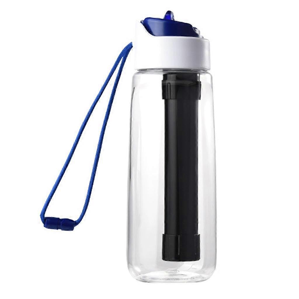 JOYHAPPST 750ML 0.01Micron BPA Free Outdoor Sport Water Bottle for Travel Camping Hiking