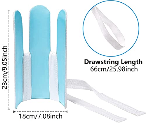 Molkor Sock Aid Tool for Putting Socks Easy On and Off for Elderly, Disabled, Pregnant, Diabetics - Pulling Assist Device - Sock Helper (Blue)