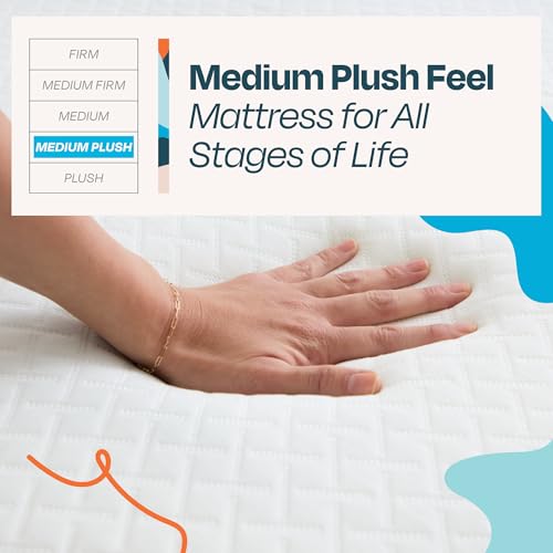 Image of Linenspa 10 Inch Gel Infused Memory Foam Mattress - King Size - Medium Plush - Cooling Gel - Mattress in a Box - Primary or Guest Bedroom - Pressure Relieving and Breathable - CertiPUR-US Certified