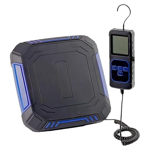 P PBAUTOS 220LBS Electronic Digital Refrigerant Charging Weight Scale with Portable Case, HVAC Refrigerant Scale, Wear-Resistant Design, for All Refrigerant Recovery Tanks Cover