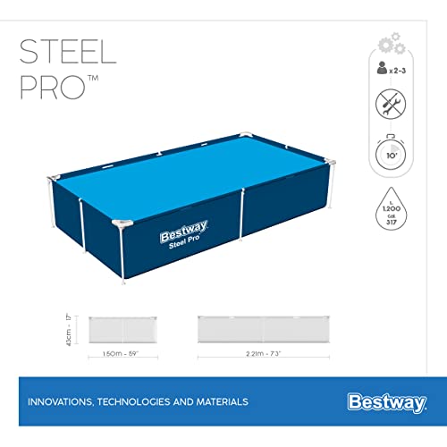 Bestway Steel Pro Rectangle Above Ground Pool - Image 5