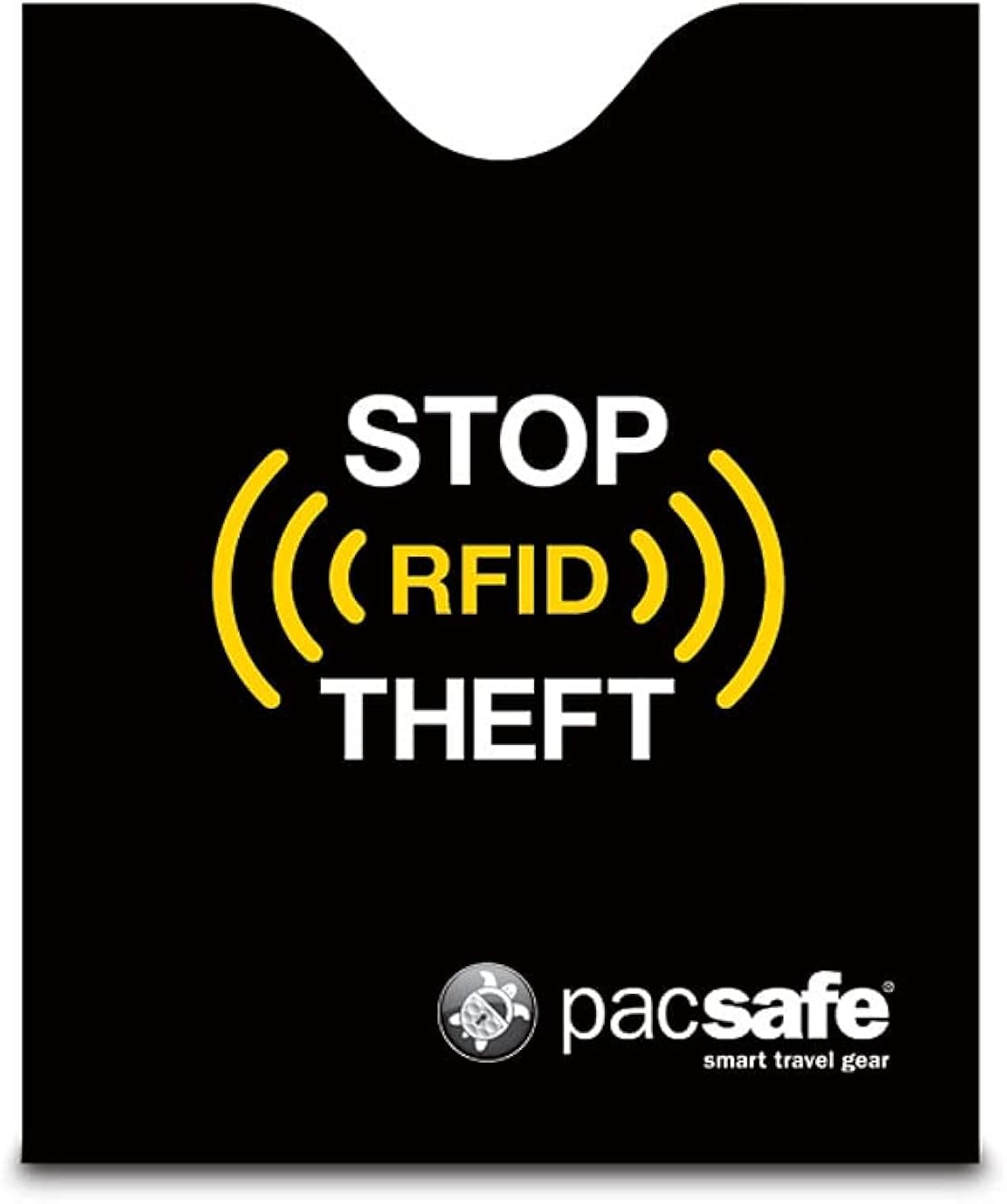 Pacsafe unisex adult Rfidsleeve 50 Rfid Blocking Protector Travel Accessory Passport Cover, Black, One Size US : Clothing, Shoes & Jewelry