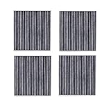 4PCS Compatible For Toyota A/C Cabin Air Filter 87139-YZZ20 87139-YZZ08 -ACTIVATED CARBON Filter