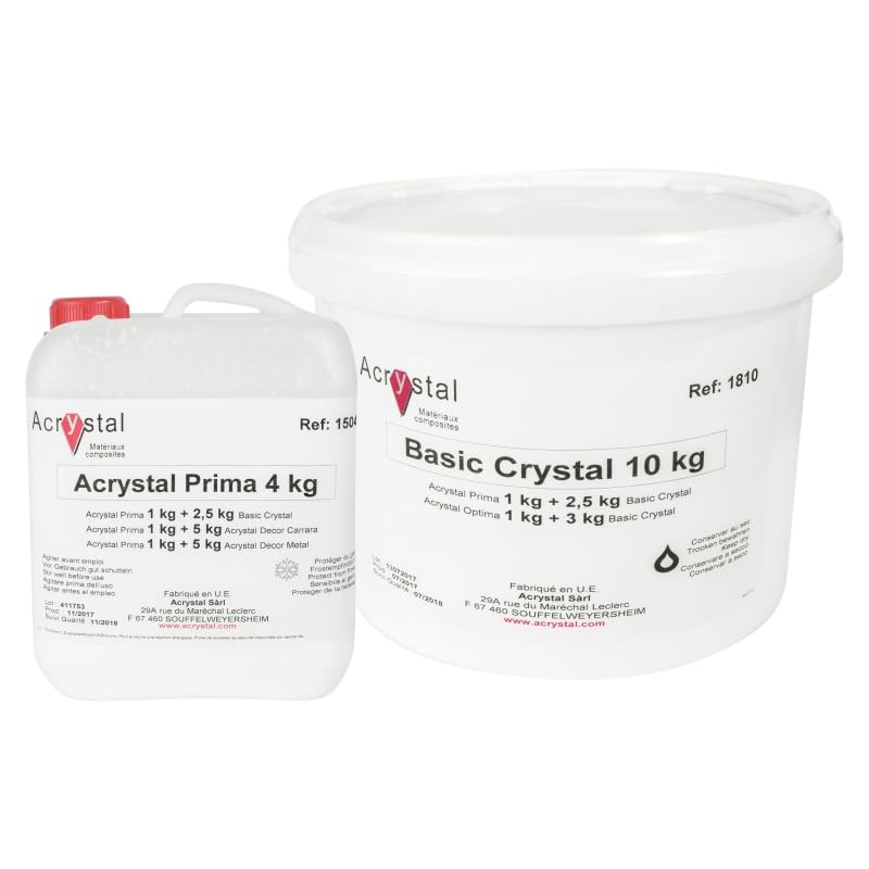 PRIMA Acrylique non toxique pour la coulée ou stratification KIT 14 Kg