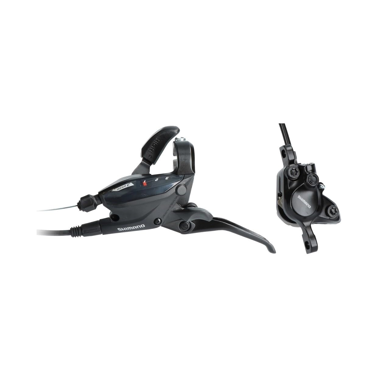 Shimano EF505/MT200 - Freno a disco, taglia unica, colore: Nero
