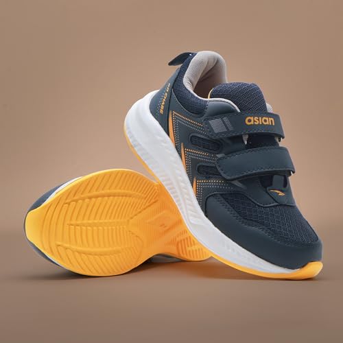 Image of ASIAN Adventure-04 D Velcro Shoes for Kids | Lightweight Sports Shoes for Boys & Girls with Easy Velcro Closure | Breathable Shoes with Strong Grip for Play, School