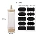 Biluer 3PCS Squeeze Bottle Botella de Salsa Dispensador de Botellas de Plástico Con 1PCS Embudos de Cocina And 5PCS Etiquetas de Tarro para Condimentos Salsa de Tomate Mostaza Mayonesa Imagen de Biluer 3PCS Squeeze Bottle Botella de Salsa Dispensador de Botellas de Plástico Con 1PCS Embudos de Cocina And 5PCS Etiquetas de Tarro para Condimentos Salsa de Tomate Mostaza Mayonesa