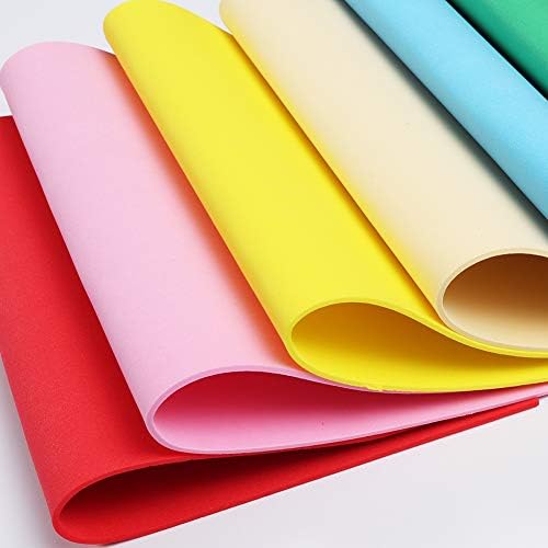80 PCS EVA Foam Handicraft Sheets, Craft Foam Sheets Assorted Colorful for Craft Projects,Kids DIY Projects Classroom Parties and More(16 Colors - 8.25 x 5.8 inches) 3 41YtTMvUCsL. AC