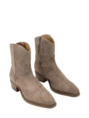 John Varvatos Walker Rancher Boot Grey Sky 10.5