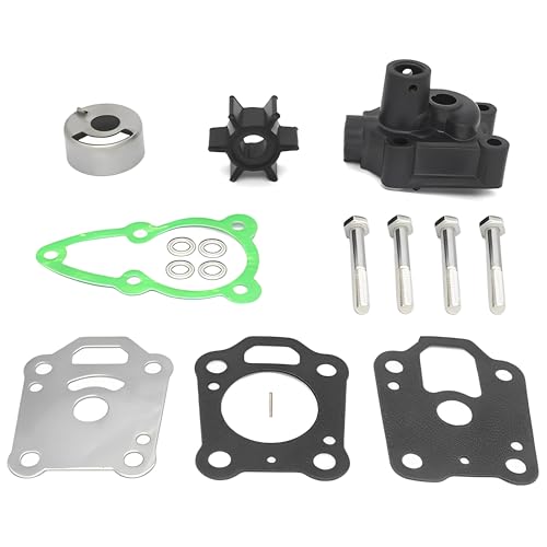 Kit de réparation de pompe à eau avec boîtier pour moteur de bateau Mercury 5HP