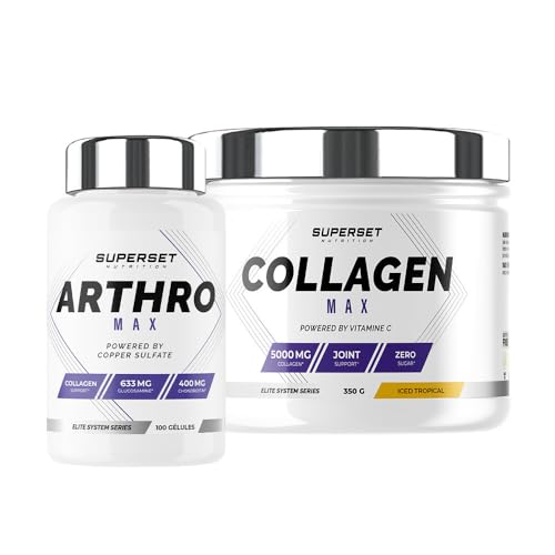 MOBILITY PACK - ARTHRO MAX (100 CAPS) - COLLAGEN MAX (350G) Tropical