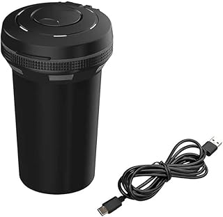 星光産業 EXEA 車内用品 灰皿 ダウンライトアッシュ ED-238 ブラック