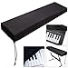 Digital Piano Dust Cover Stretchable Keyboard Cover 61 Keys Electronic Piano Dust for 61 Keys Black
