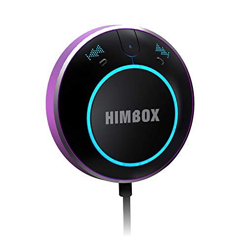 Rii HimBox HB01 (Purple) Bluetooth 4.0 Kit voor autoradio en HiFi (muziek + handsfree-functie)