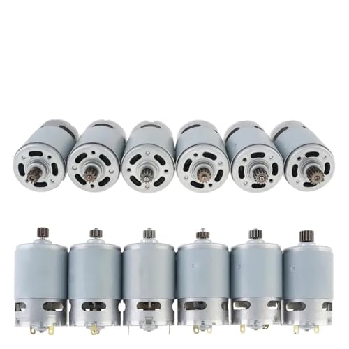 550 9/11/12/13/14 Teeth DC Motor Drill Brushed Motor 10.8V/12V/14.4V/16.8V Motor(14 Teeth 8.2mm,14.4V)
