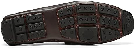 Donald Pliner Men's Driver Driving Style Loafer, Brown, 11 | Image 4