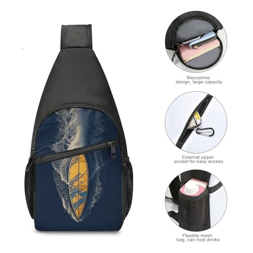 Sling Bag pequeña para mujeres y hombres miniatura 4