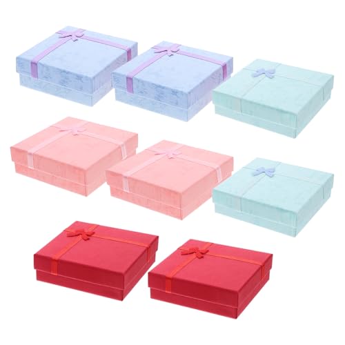 SAFIGLE ���b�s���O�{�b�N�X ���� �W���G���[���[�{�b�N�X �u���X���b�g�P�[�X ���v��� �����ۊǗp ��p �z�e����ƒ�p 8�Z�b�g