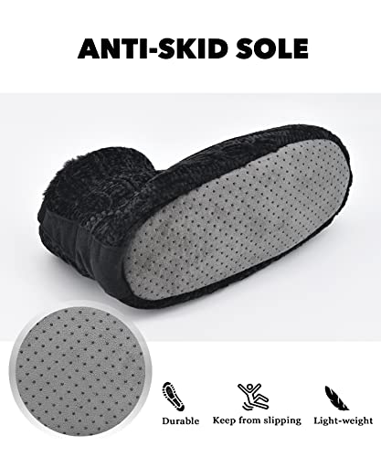 Image of Panda Bros Women's Bootie Slipper Socks, Non-Slip Gripper House Socks