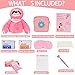 First Period Kit for Girls 9-12 Period Starter for Tweens Period Comfort Kits for Girls 10-12 First Period Gifts for Girls Teen Girl Emergency Kit for School (Pink)