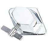 Alasum Tom Beinbasis aus robustem Legierungsmaterial Kompakt und leicht tragbar Einfache Reinigung mit feuchtem Tuch Langlebige Trommelstütze für Tom Ersatz und Wartung Geeignet für