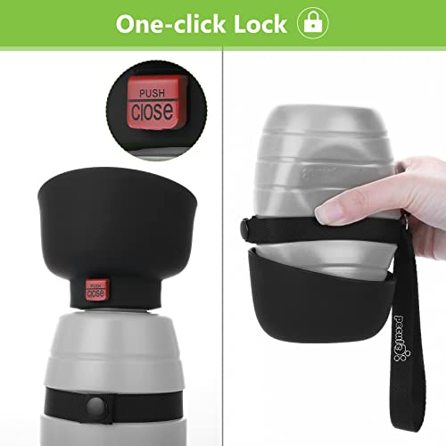 Pecute Dog Water Bottle 850ml, Portable Puppy Drinking Bottles Leak Proof Pet Travel Bottle - Image 3