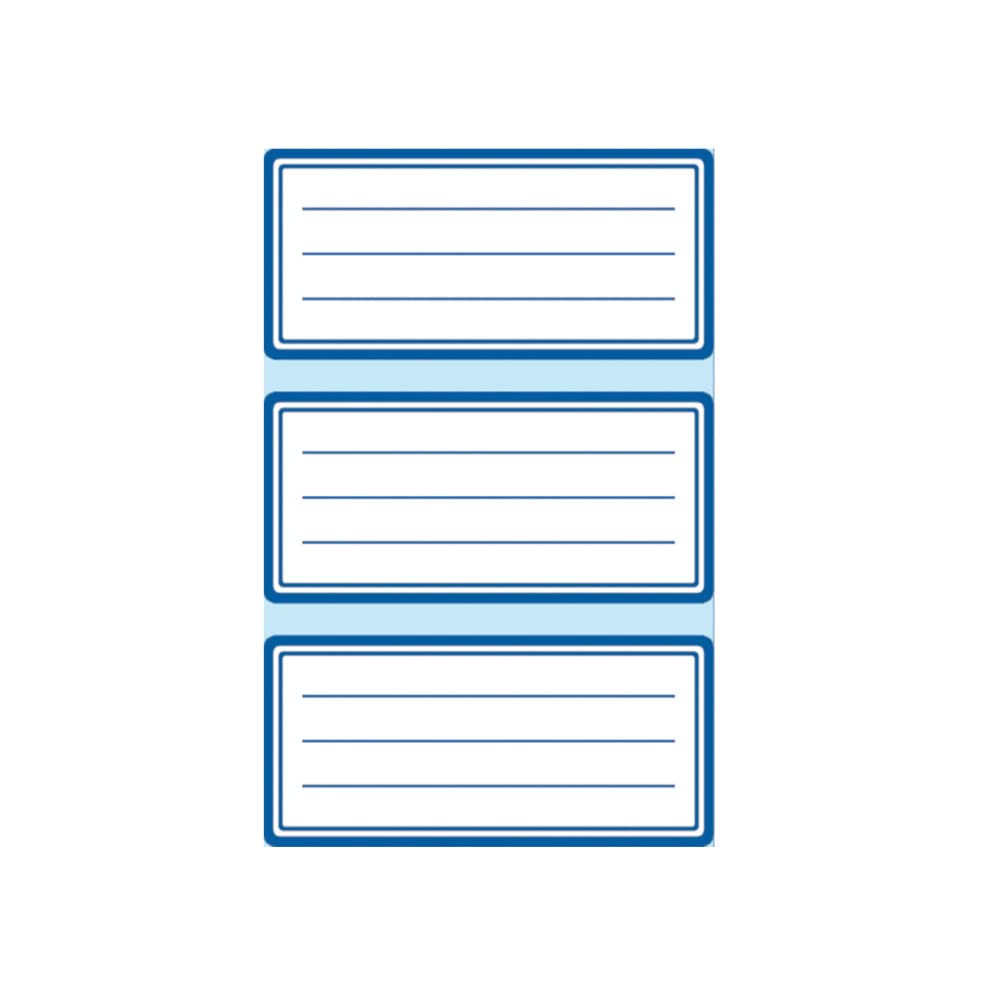 Herlitz 830240 Journal, Classic Adhesive Labels Book Labels 9 Stück