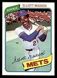 Baseball 1980#707 Elliott Maddox NM Near Mint