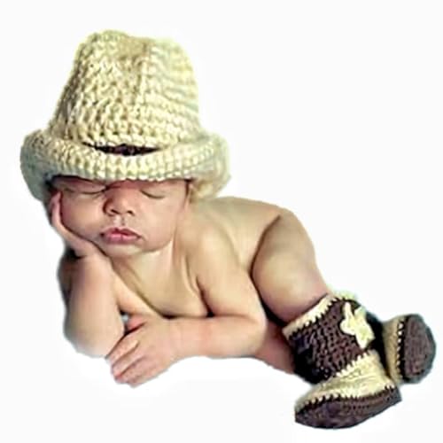 Image of Qyeaber Newborn Photography Props Baby Girl Handmade Crochet Knitted Costume