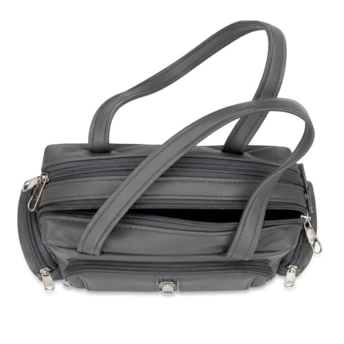 Image of Women's Stylish Trendy Leather Mini Handbag - Fashionable, Compact Purse for Casual and Formal Occasions