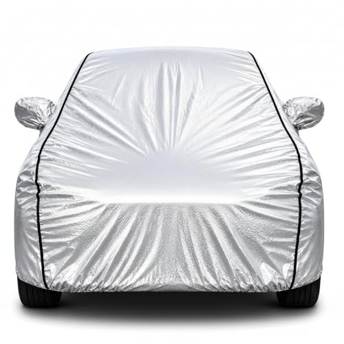Image of Magic 6-Layer 100% Waterproof Custom Fit Car Cover for Grand Vitara (All Models) Silver | UV, Heat, Rain, Dust & Scratch Resistant | All Weather Outdoor & Indoor Full Body Car Cover