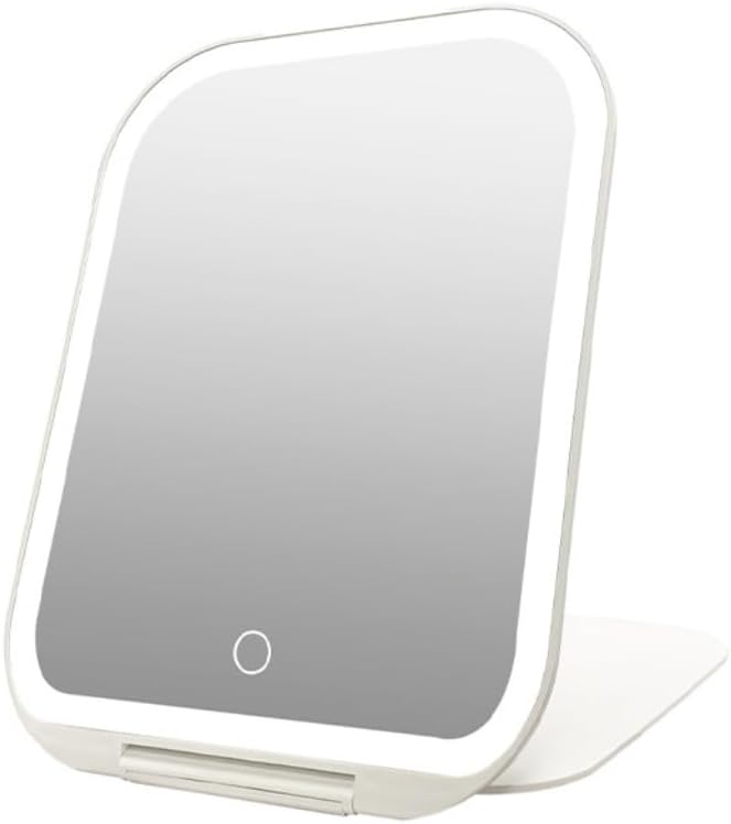 JSEIAJB Tablet Makeup, LED Lamp, Desktop Folding, Portable Beauty