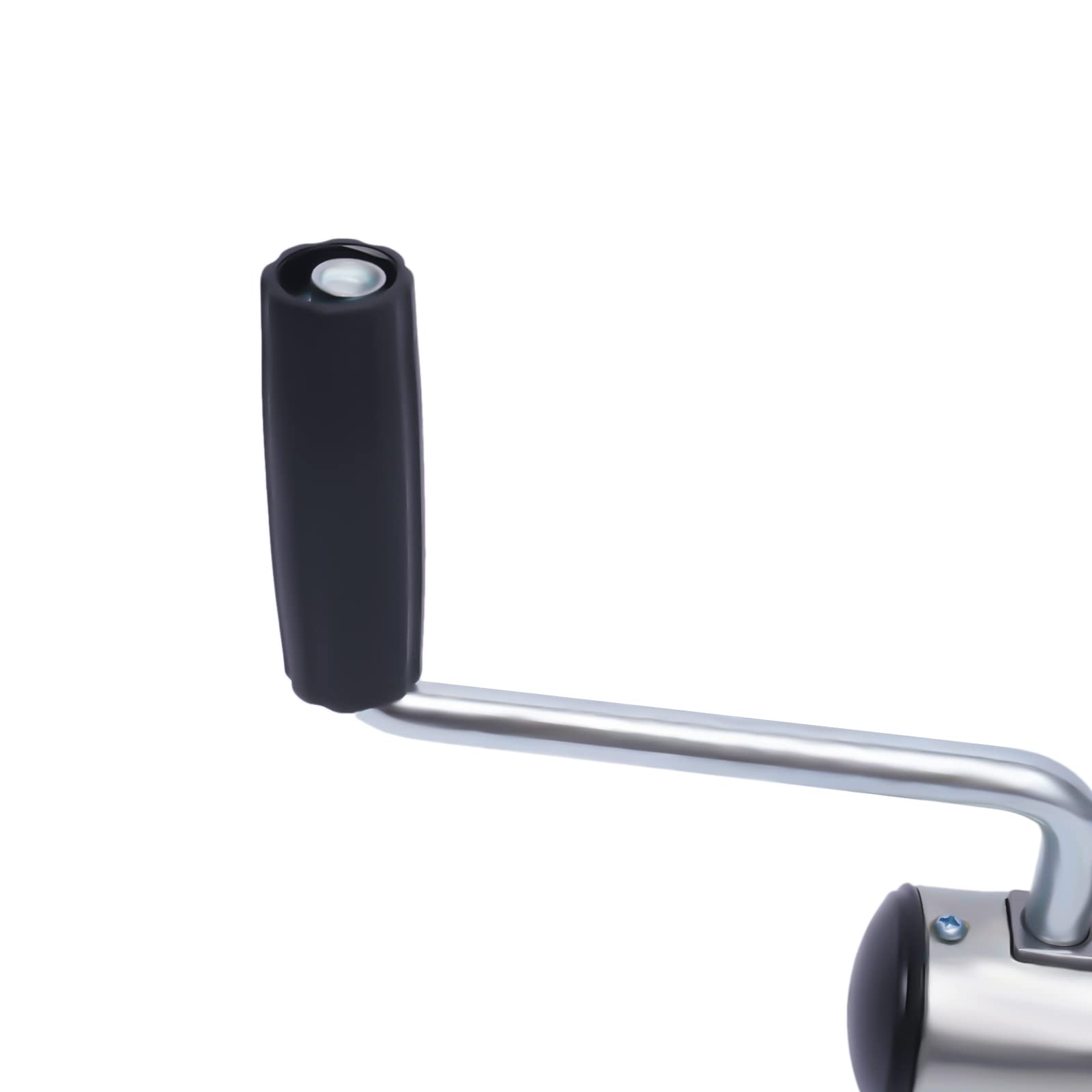 Roue jockey pour remorque, roue jockey de 15,2 cm, en acier au carbone, charge lourde, capacité de charge 540 kg, roue jockey automatique, roue jockey caravane, pour remorque de remorquage et