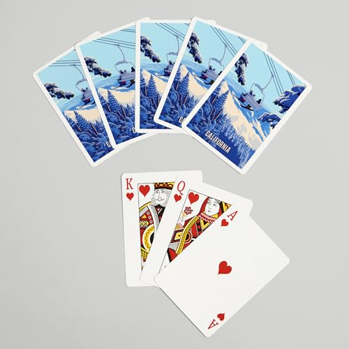 Lantern Press Baraja de Poker California, 52 cartas miniatura 7