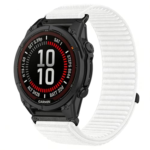 Harikiri 22mm �i�C�����o���h Garmin Fenix 8/7/7 Pro/Fenix E/Epix 2/Pro�ɑΉ� �\�t�g�L�k�� ���߉\ �N�C�b�N�����[�X�� �L�k���i�C�����X�g���b�v �����p���X�g�o���h �j�����p