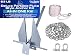 Deluxe Portable 8.5 lb Fluke Style Anchor Kit for 15' - 24' Boat by MarineNow