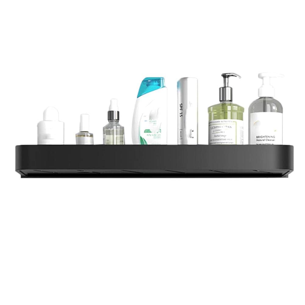 ZTIMEEBL Shower Caddy Black Shelves Adhesive Caddie Wall Mount No Drilling Aluminum for Kitchen Toilet-A1 Layer 50cm A1
