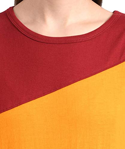 Image of KOTTY Women's Solid Regular Fit T-Shirt