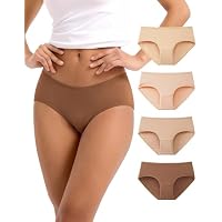 INNERSY Bragas Mujer Algodon Cintura Media Basicas Braguita