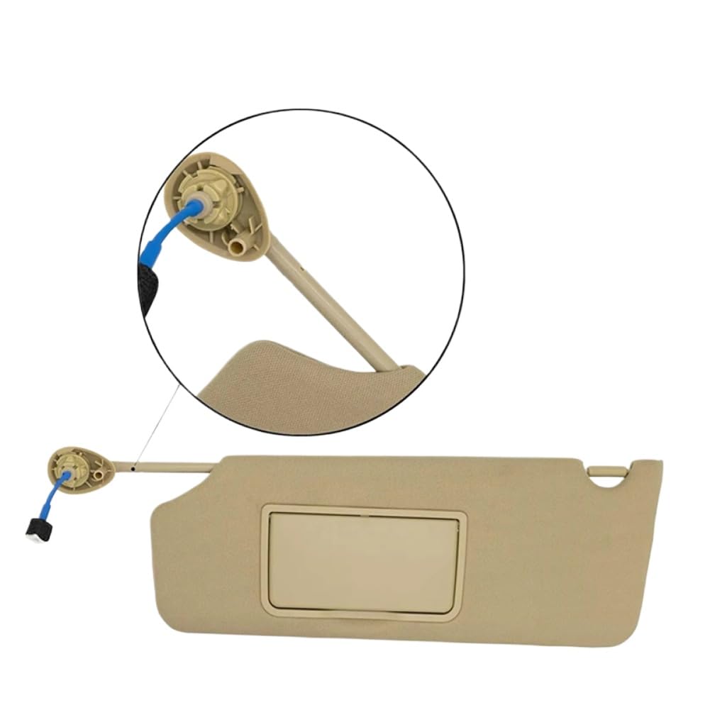 Pare-Soleil Gauche Compatible avec 83280-TG7-A12ZA 83280-TG7-A12ZB 83280-TG7-A11ZB