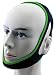 Anti Snore Chin Strap by NONPAREIL - Quieter Nights for Mouth Breathers and Their Companions, Lucky Green (X-Long 30")