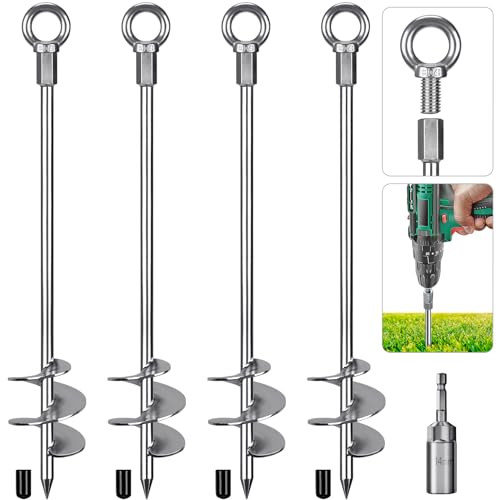 Insaga 30'' Heavy Duty Ground Anchors
