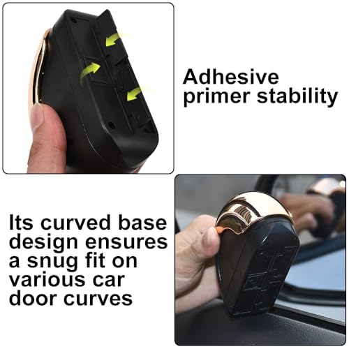 Image of JSCARLIFE Portable Car Ashtray With Lid, Smell Proof Windproof Detachable Auto Truck Ashtray, Mini Trash Can Organizer Car Ashtray for Office, Home (Black)