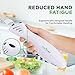 NutriChef Electric Carving Turkey Slicer Kitchen Knife | For Thanksgiving | Portable Electrical Food Cutter Knife Set with Carving Blades & Wood Carving Stand | Cuts Meat, Bread, Cheese & Fruit