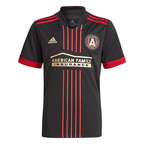 adidas Youth Soccer Atlanta United Home Jersey (Youth Large) Black