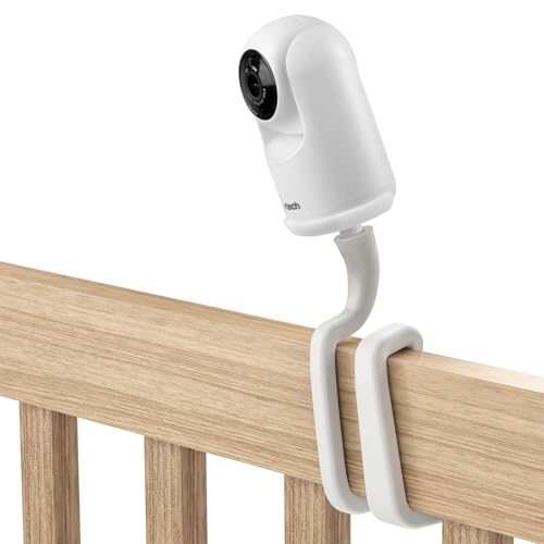 Image of Koroao Flexible Twist Baby Monitor Mount for VTech Advanced HQ Max Baby Monitor Camera (White)