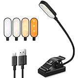 【Ligero y portátil para múltiples usos】 Cuando se encuentra en la oscuridad o bajo una fuente de luz poco confiable, se puede utilizar como una herramienta de iluminación como luces de libros o lámparas de noche para escribir un diario, estudiar, leer por la noche para niños, iluminar el teclado, maquillaje, pintura, sastrería, atril, camping, luz de computadora, bricolaje u otros trabajos pequeños.