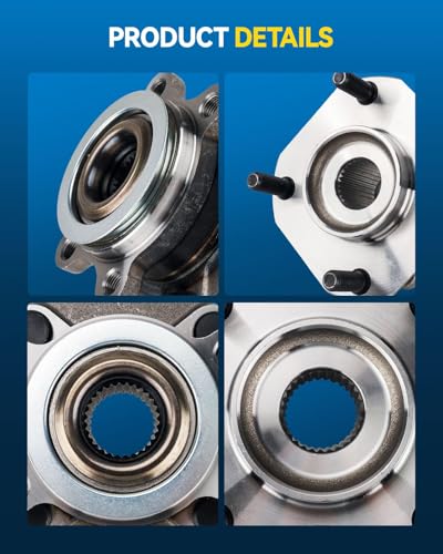 Image of PHILTOP 513299 1x Front Wheel Bearing Hub Assembly for Nissan Sentra